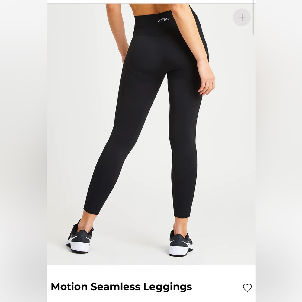 AYBL Motion Seamless Black Leggings